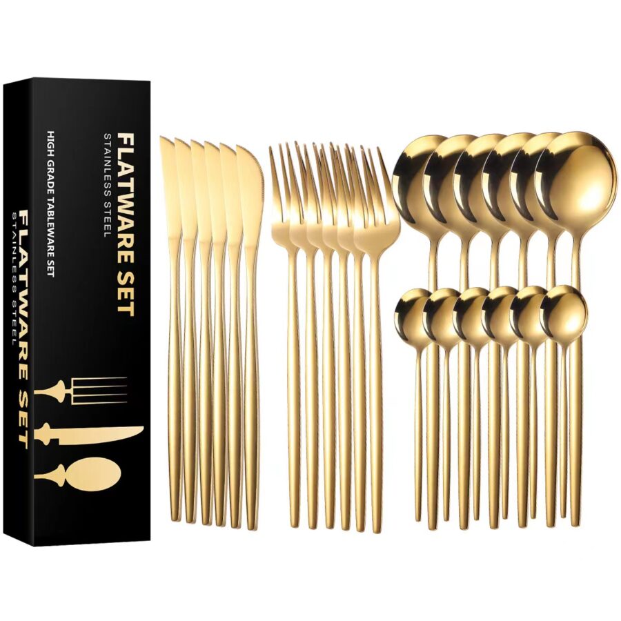 24Pc Spoon Set