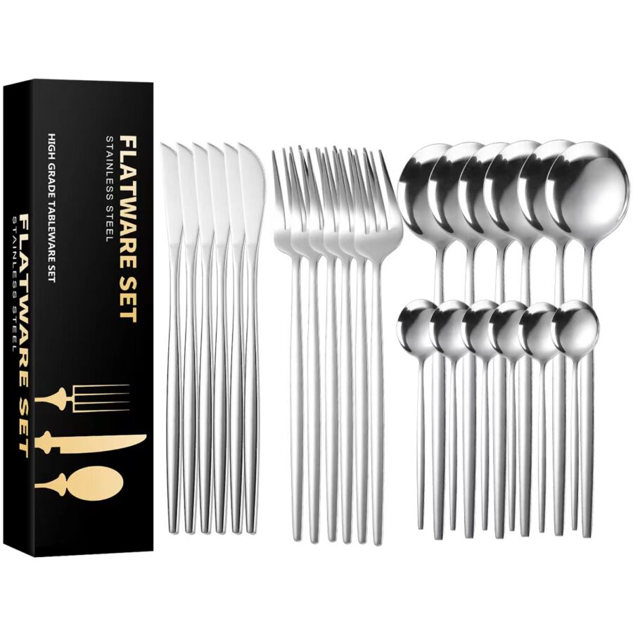 24Pc Spoon Set