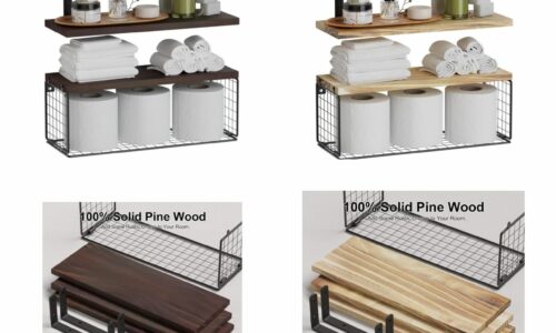 Bathroom Floating Shelves