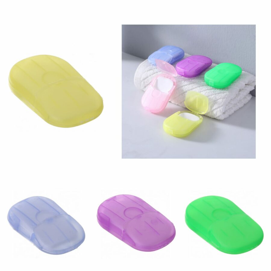 Pocket paper soap