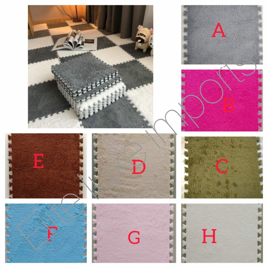 Suede Puzzle carpet