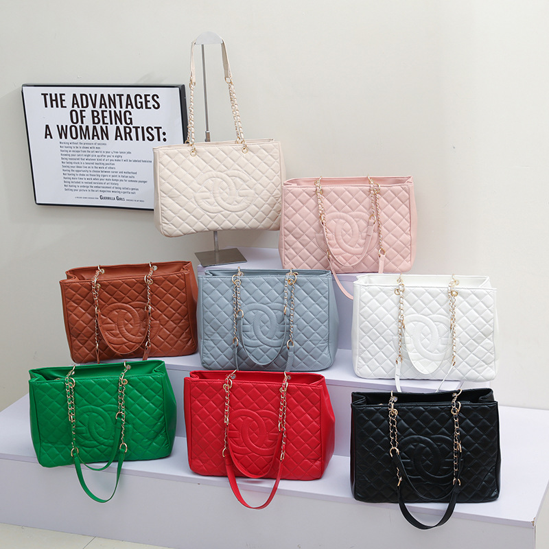 Carviar Tote Bag- 34*15*24 cm