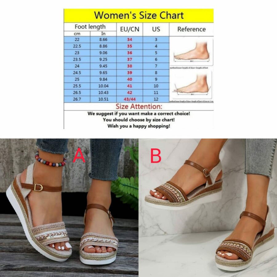 Espadrille wedge