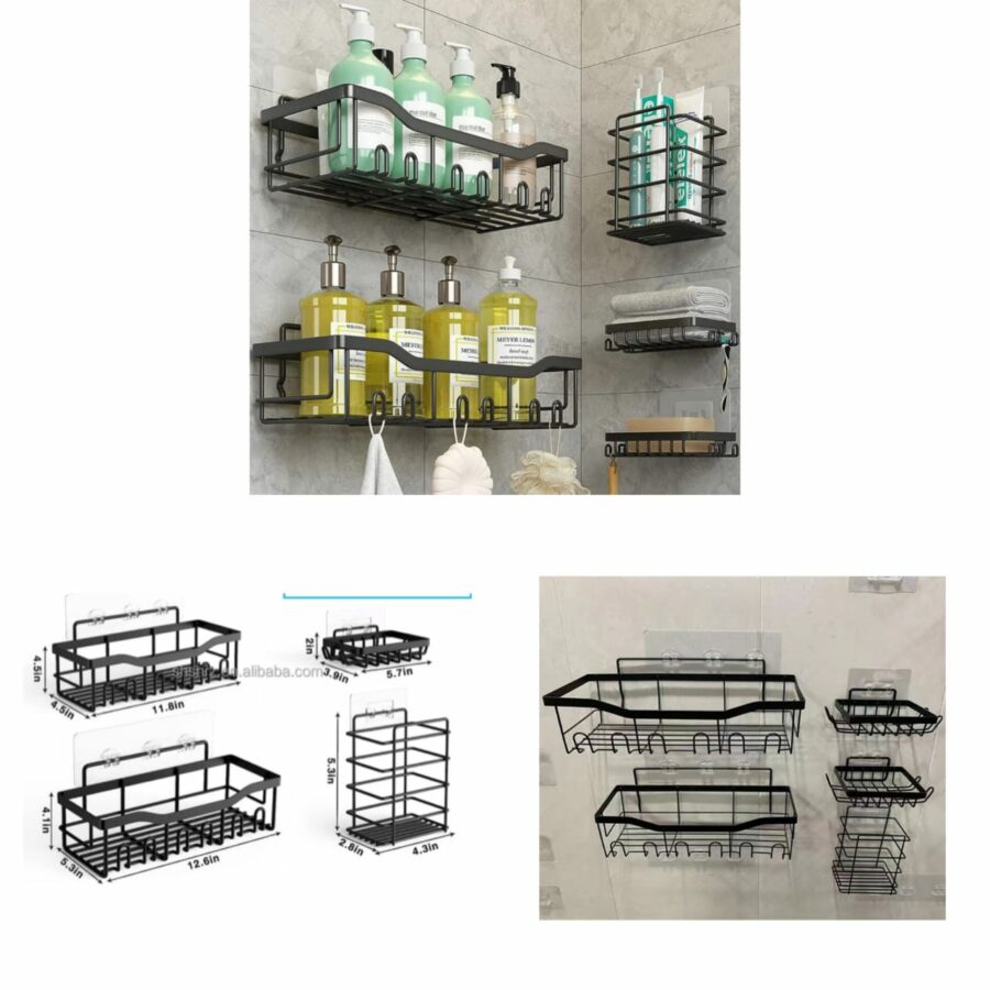 5pc Bathroom Organizer