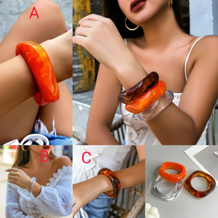 Acrylic Bangle