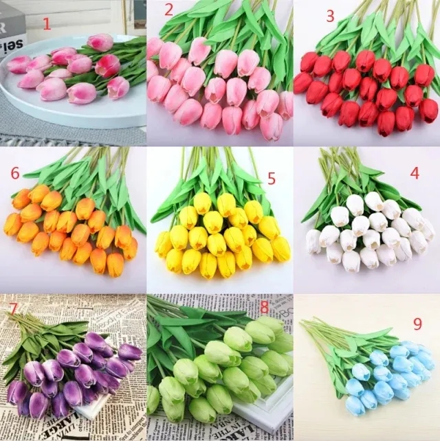 Artificial Tulip Flower - Version 2