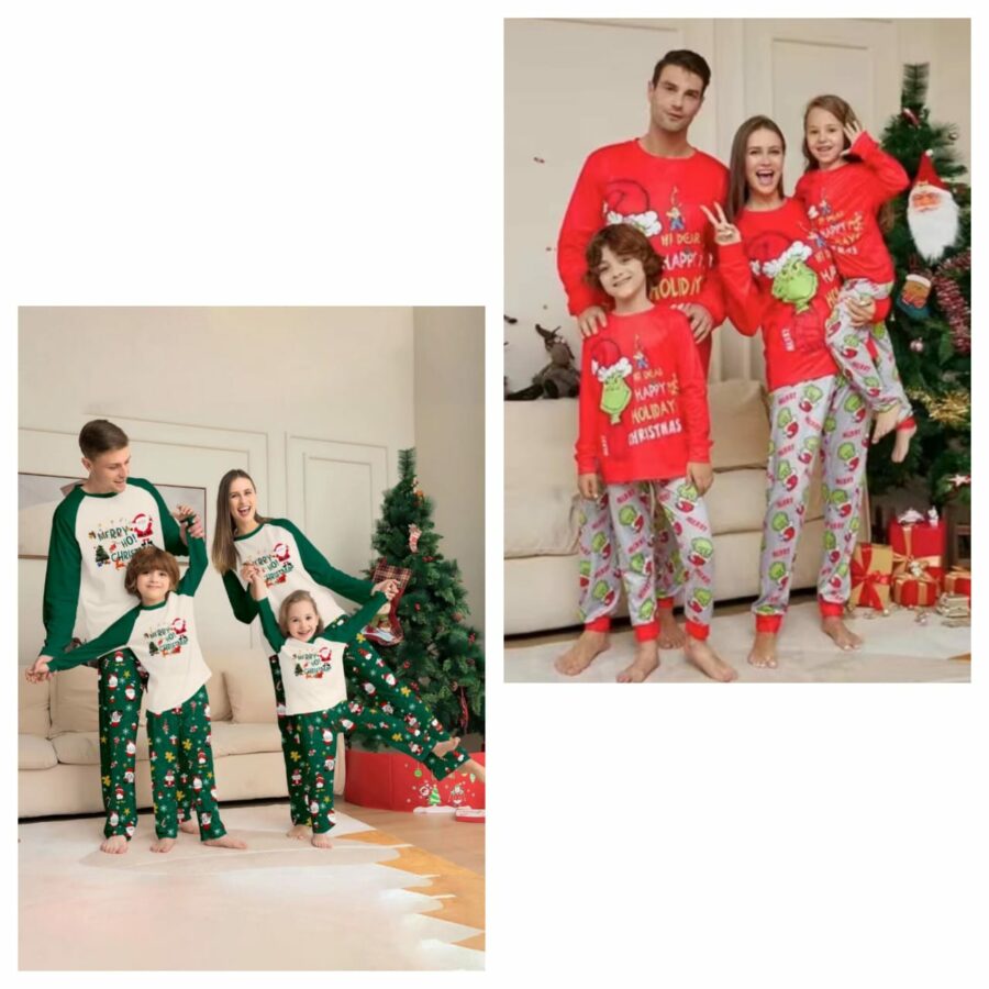 Christmas themed pajama - A