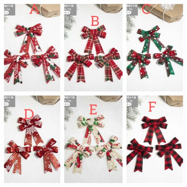 3pc Burlap Ribbon