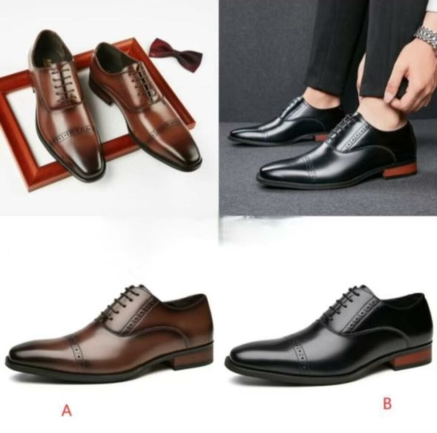 Shinny Oxford men shoes