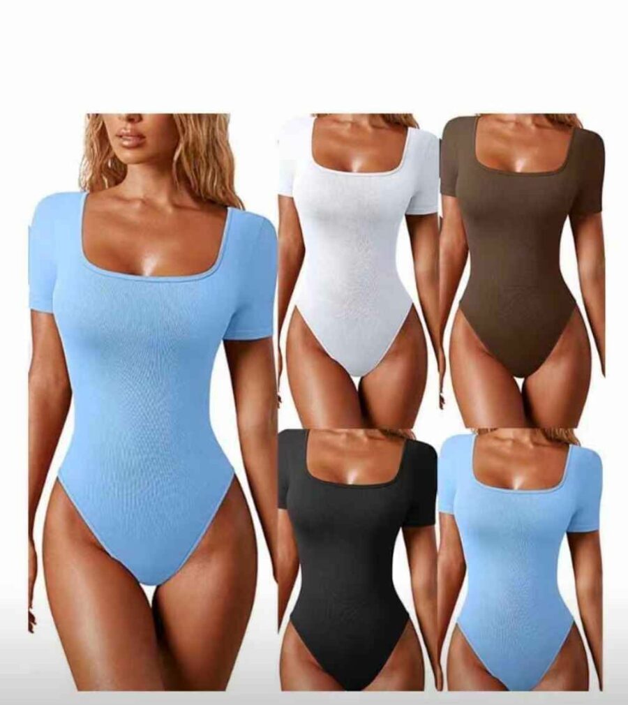 Square neck Body suit