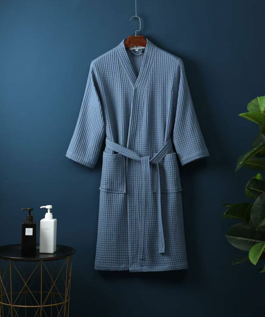 Cotton waffle robes