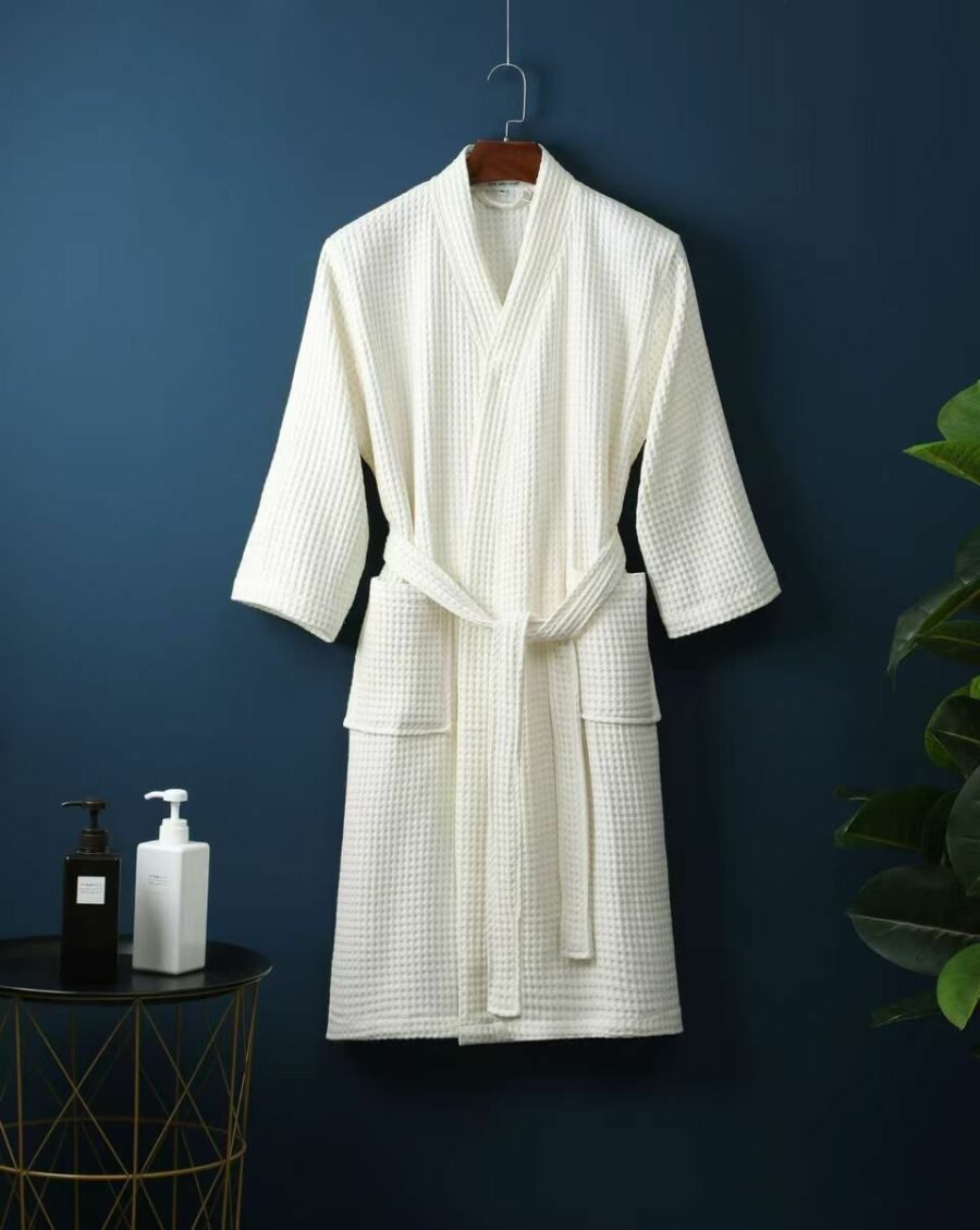 Cotton waffle robes