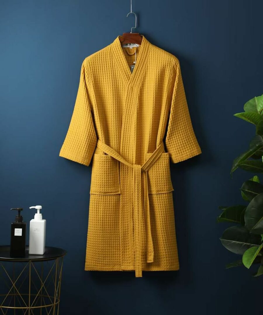 Cotton waffle robes