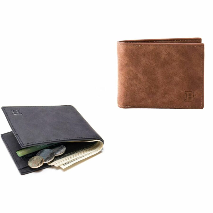 Men PU leather wallet