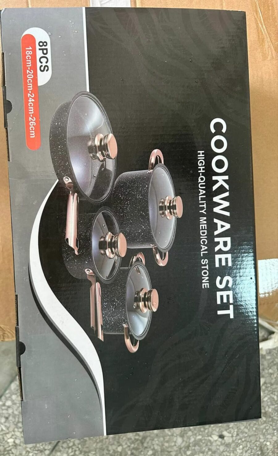 8pc COOKWARE SET