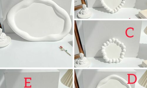 Cloud decorative tray