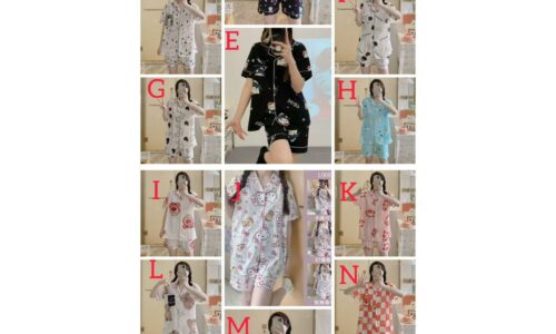 2pc short set Pajama