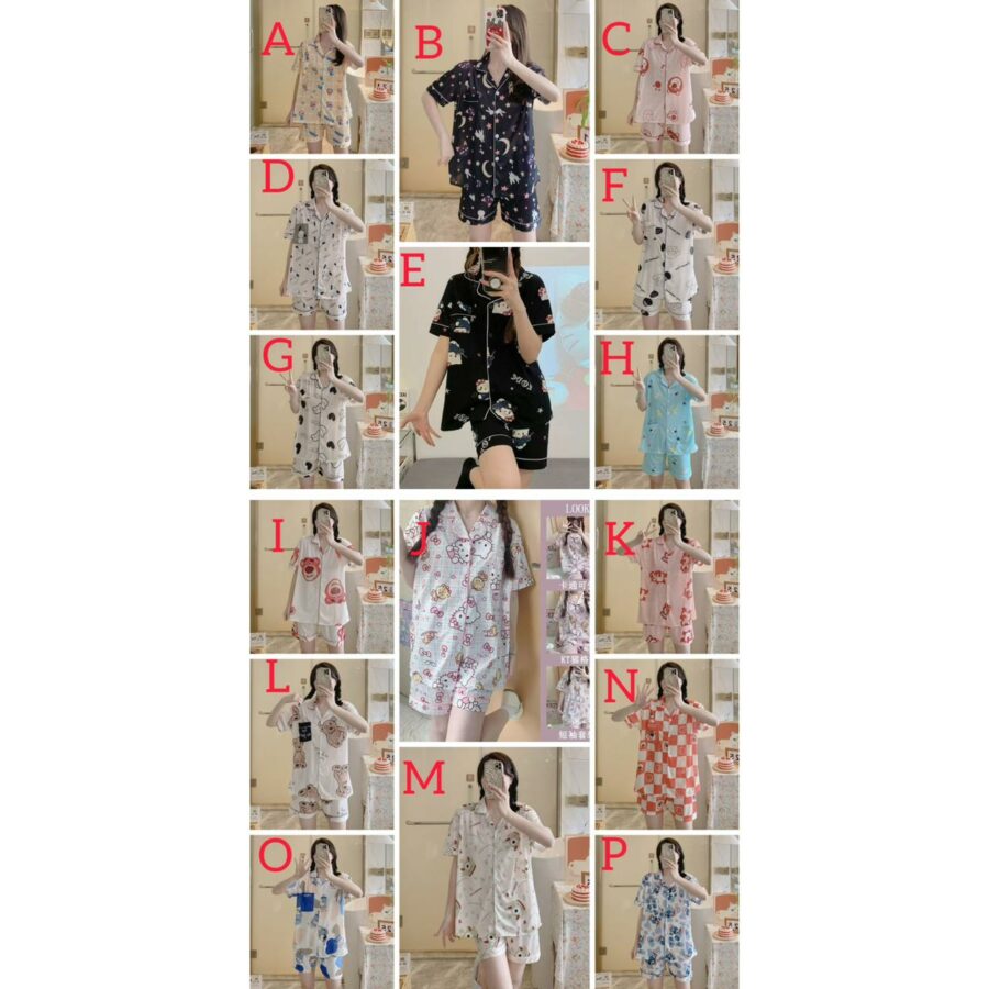 2pc short set Pajama
