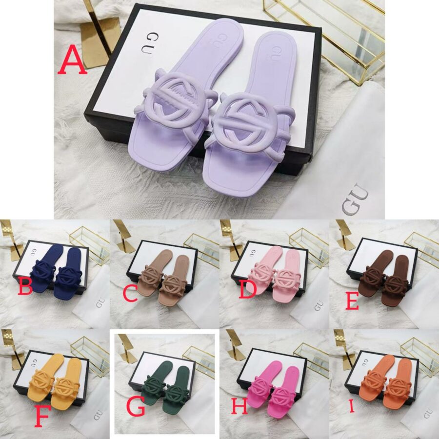 Jelly Gucci Slides
