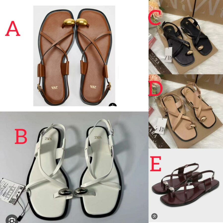 Zara Rhinestone sandals