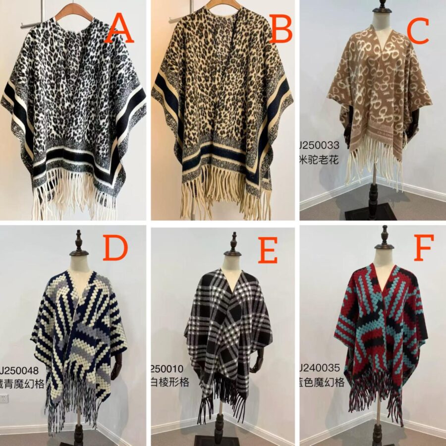 Elegant heavy shawls