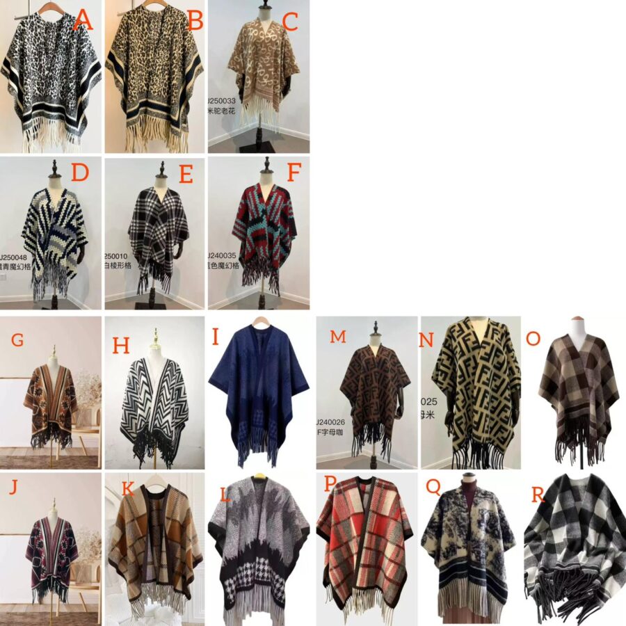 Elegant heavy shawls