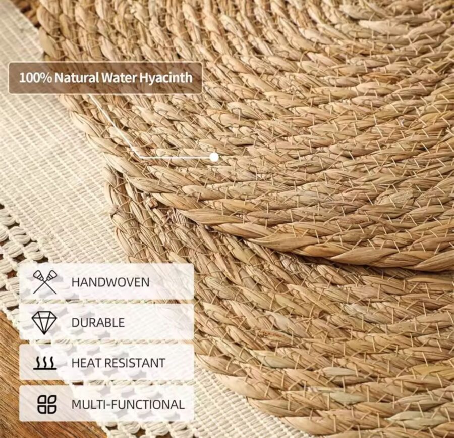 Round boho Placemats