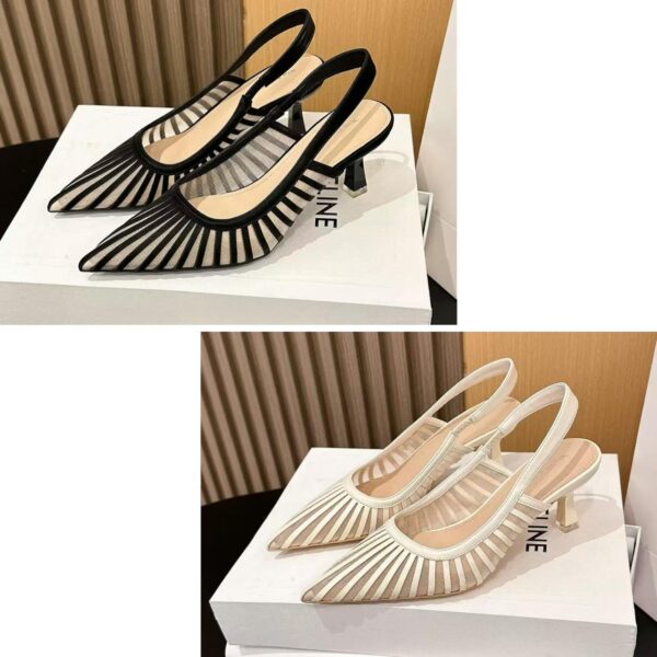 French style kitten heel