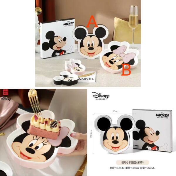 Mickey ceramic plate