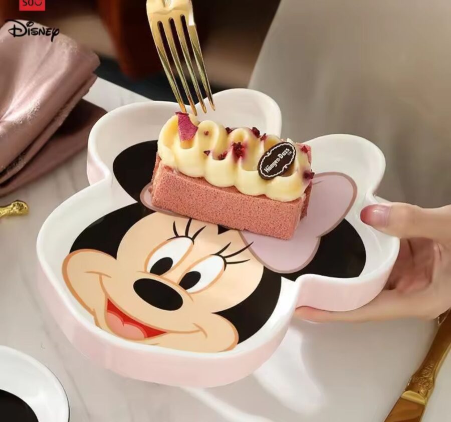 Mickey ceramic plate