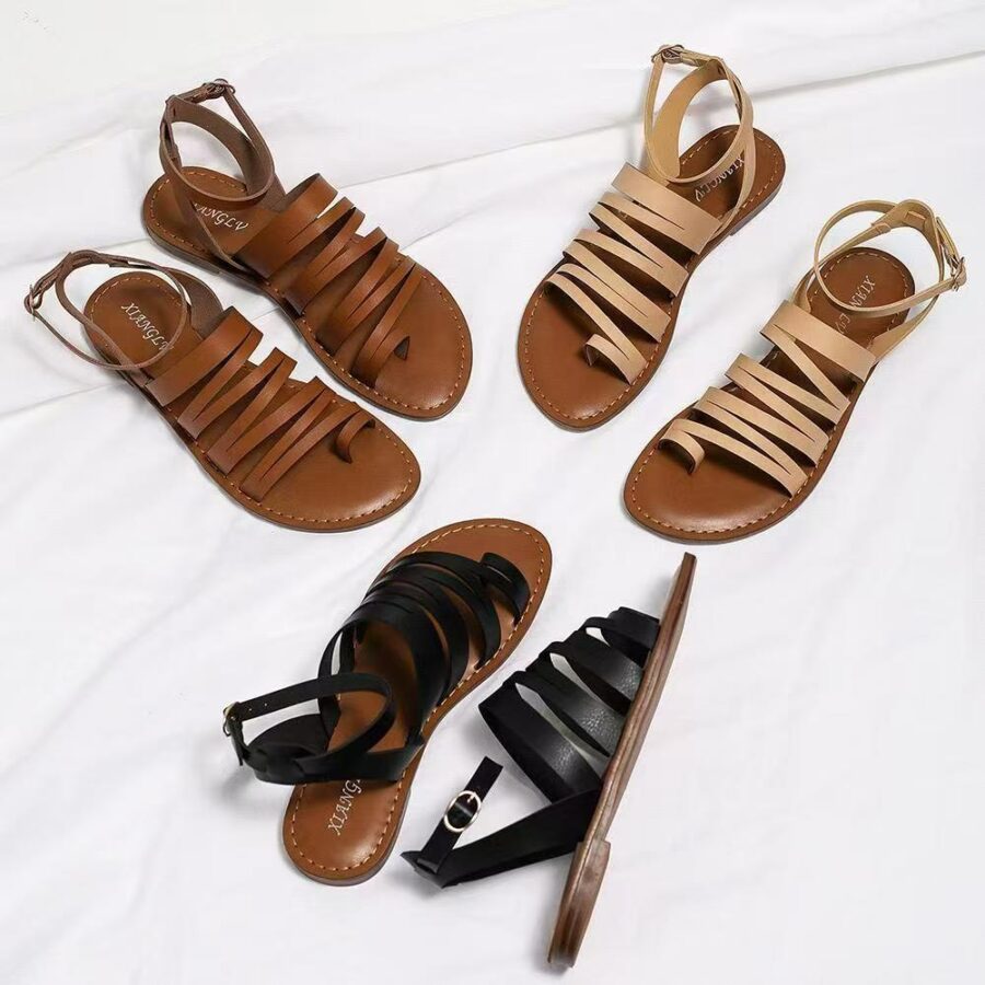 Cartier Camel Sandals