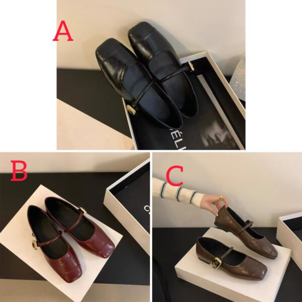 Square toe doll shoes