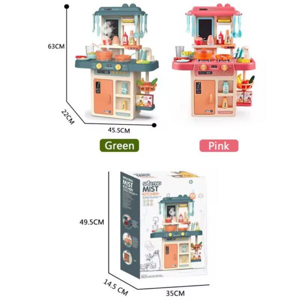 Toddler kitchen play set