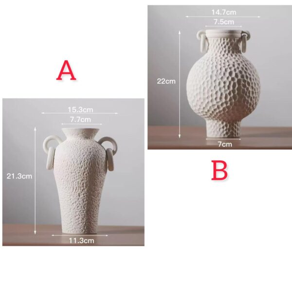 Nordic ceramic flower vase