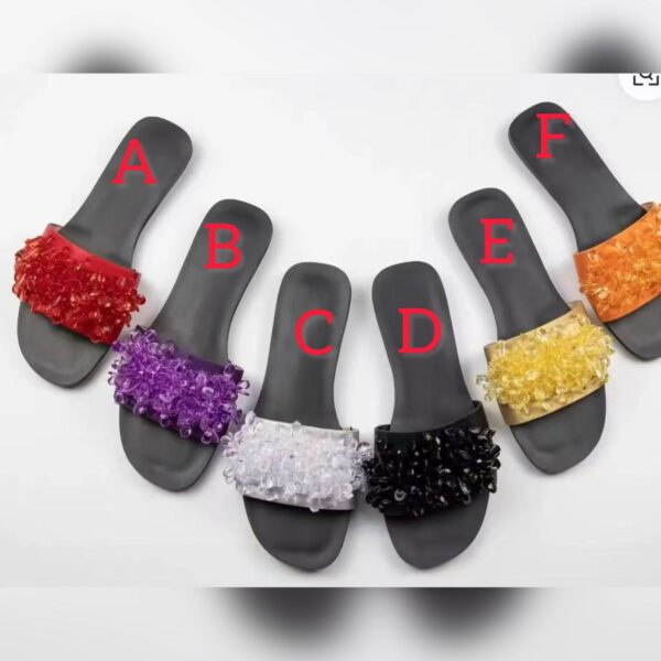 Rhinestone slides