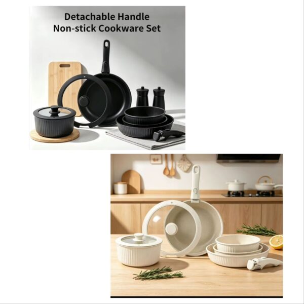 9pc Non-stick cooking pot