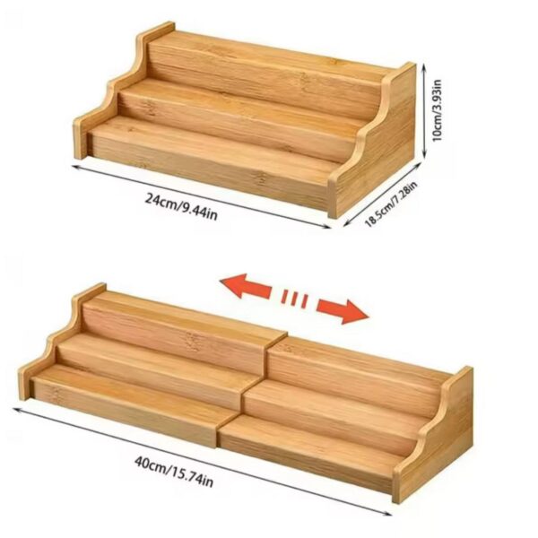 Retractable Bamboo Rack
