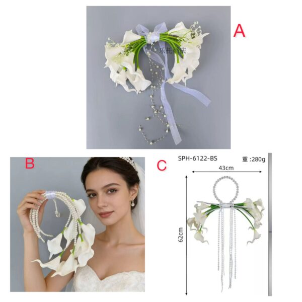 Lily & pearl bridal flower
