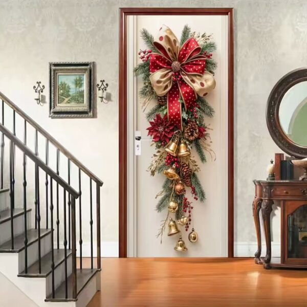 Christmas door wreath
