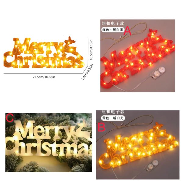 Merry Christmas LED light