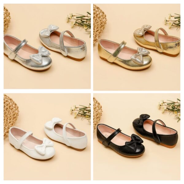 Bow knot kids doll shoes